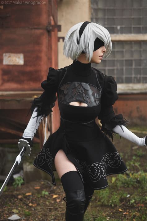 Nier Automata 2b Cosplay Porn Videos 